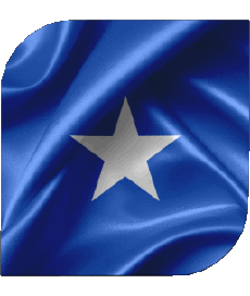 Drapeaux Afrique Somalie Carré 