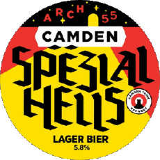Spezial Hells-Drinks Beers UK Camden Town 