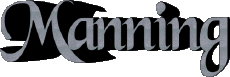 Nombre MASCULINO - UK - USA - IRL - AUS - NZ M Manning 