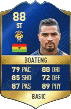 Multi Media Video Games F I F A - Card Players Ghana Kevin-Prince Boateng 