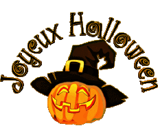 Mensajes Francés Joyeux Halloween 02 