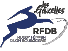 Sport Rugby Club Frankreich Logo Dept 21 Féminin Dijon Bourgogne Les Gazelles 