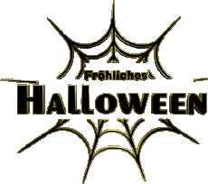 Mensajes Alemán Fröhliches Halloween 01 
