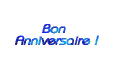 Messagi Francese Bon Anniversaire Coeur 001 