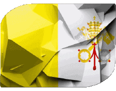 Banderas Europa Vaticano Rectángulo 