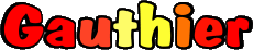 Prénoms MASCULIN - France G Gauthier 