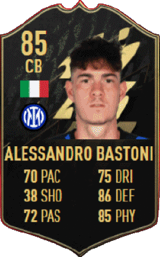 Multi Media Video Games F I F A - Card Players Italy Alessandro Bastoni 