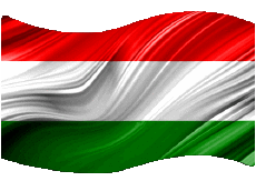 Banderas Europa Hungría Rectángulo 