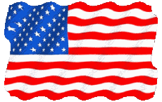 Fahnen Amerika U.S.A - National Welligkeit 