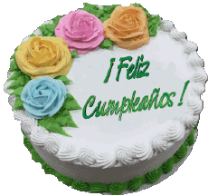 Messages Spanish Feliz Cumpleaños Pasteles 007 