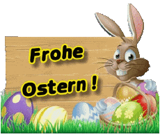 Messages German Frohe Ostern 04 