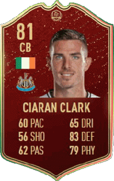 Multi Media Video Games F I F A - Card Players Ireland Ciaran Clark 