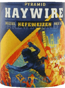 Haywire-Getränke Bier USA Pyramid 
