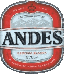 Getränke Bier Argentinien Andes Cerveza 
