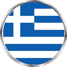 Drapeaux Europe Grèce Rond - Anneaux 