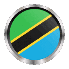 Flags Africa Tanzania Round - Rings 