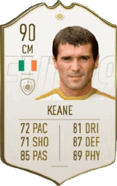 Multi Media Video Games F I F A - Card Players Ireland Roy Keane 