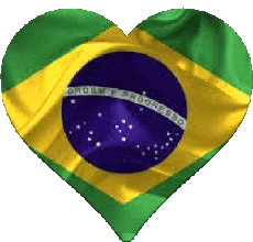 Fahnen Amerika Brasilien Verschiedene 