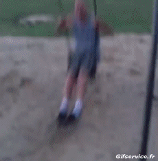 Humor -  Fun PEOPLE Swings Gamelles Fail 