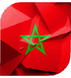 Fahnen Afrika Marokko Platz 