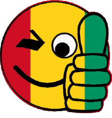 Banderas África Guinea Smiley - OK 