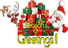 Messages Anglais Season's Greetings Serie 10 