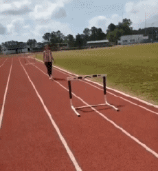 Humor -  Fun Sports Hurdle Jump Serie 01 