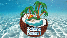 Nachrichten Deutsche Schöne Ferien Animierter Hintergrund 002 