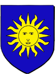 Blasón-Banderas Francia Departamentos - Ciudades 47 NERAC Blasón