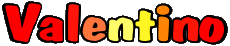 Prénoms MASCULIN - Italie V Valentino 