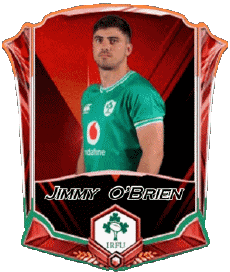 Sport Rugby - Spieler Irland Team 2025 Jimmy O Brien 