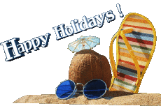 Nachrichten Englisch Happy Holidays Transparenter Hintergrund 14 