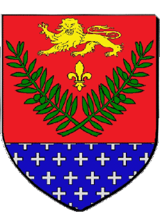 Blason-Drapeaux France Départements - Villes 33 LE BOUSCAT 