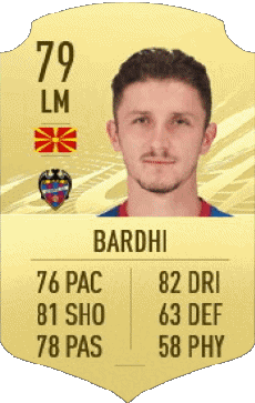 Multi Media Video Games F I F A - Card Players Macedonia Enis Bardhi 