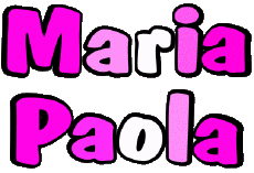 Prénoms FEMININ - Italie M Composé Maria Paola 