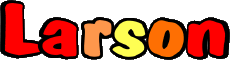 Prénoms MASCULIN - UK - USA L Larson 