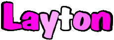 Prénoms MASCULIN - UK - USA L Layton 