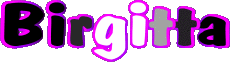 Nombre FEMENINO - Alemania B Birgitta 