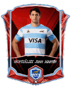 Sports Rugby - Players Argentina Team 2025 GONZÁLEZ Juan Martín 
