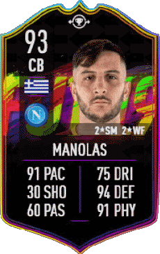 Multimedia Videogiochi F I F A - Giocatori carte Grecia Kostas Manolas 