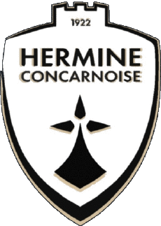 Sports FootBall Club France Logo Bretagne 29 - Finistère Hermine Concarnoise 