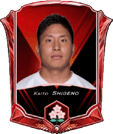 Sport Rugby - Spieler Japan Kaito Shigeno 
