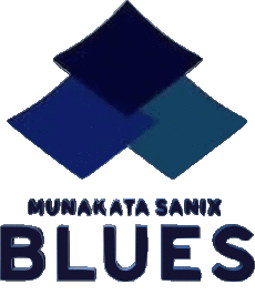 Sports Rugby Club Logo Japon Munakata Sanix Blues 