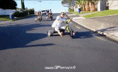 Umorismo -  Fun Sportivo Trike Drifting Fun - Win 