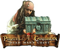 Multi Media Movies International Pirates of the Caribbean Dead Man's Chest English Logo 