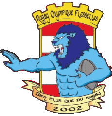 Sport Rugby Club Frankreich Logo Dept 80 Olympique Flesselles 