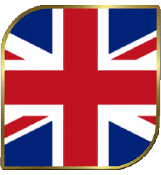 Bandiere Europa UK Quadrato 