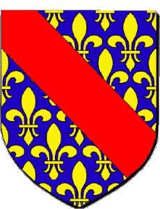 Bandiere Francia Dipartimenti - Città 03 Allier 