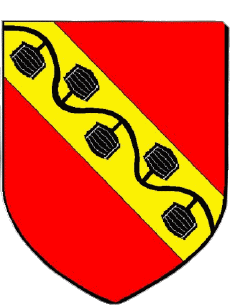 Blasone-Bandiere Francia Dipartimenti - Città 95 GENICOURT 