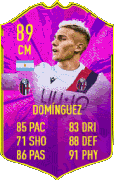 Multimedia Videogiochi F I F A - Giocatori carte Argentina Nicolás Domínguez 